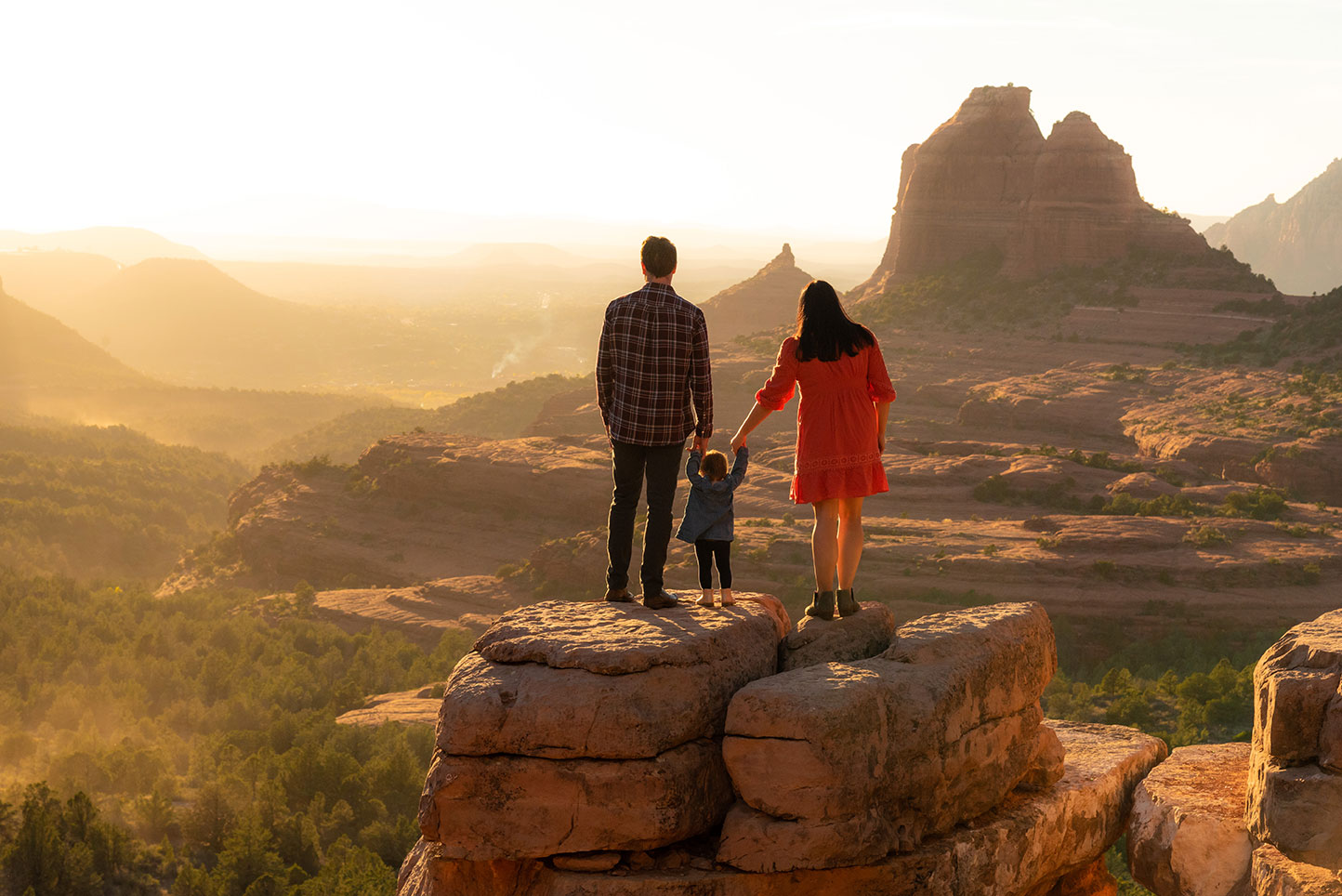 Family Adventure Photoshoot, Sedona, Arizona, Schnebly Hill,  Lifestyle, Adventure Photographer Daniel Britton 