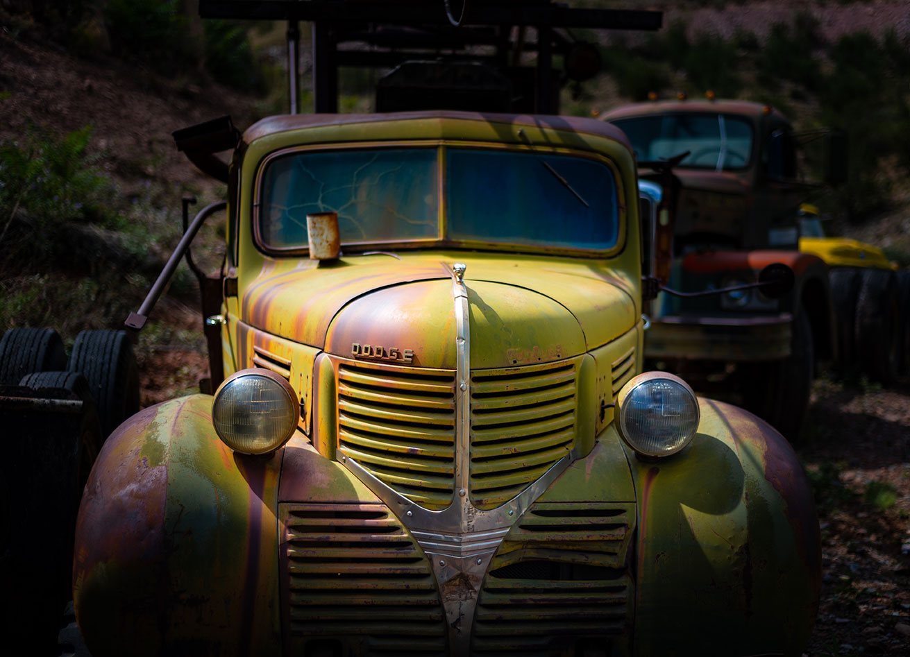 Vintage Dodge Truck, Antique, Automobile Adventure Lifestyle Photographer, Daniel Britton