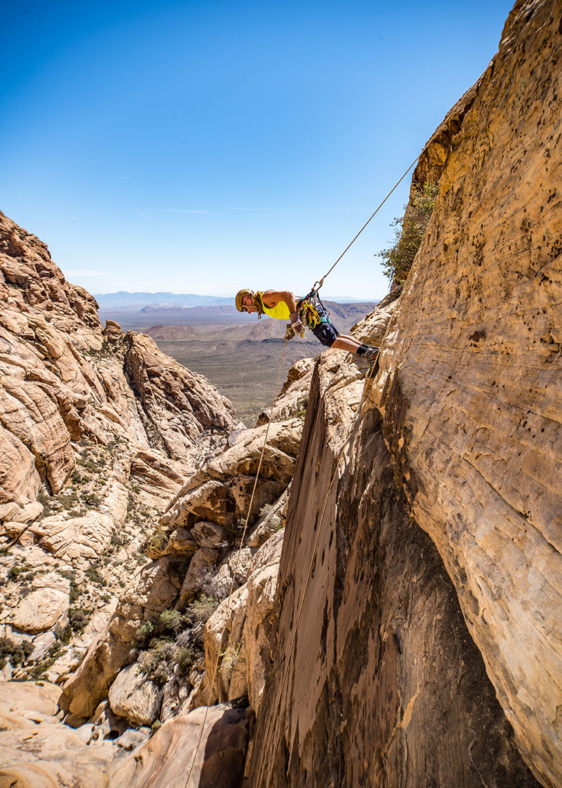 Canyoneering, Mud Springs Canyon, Red Rock National Conservation Area, Las Vegas, Nevada, Lifestyle, Adventure Photographer Daniel Britton