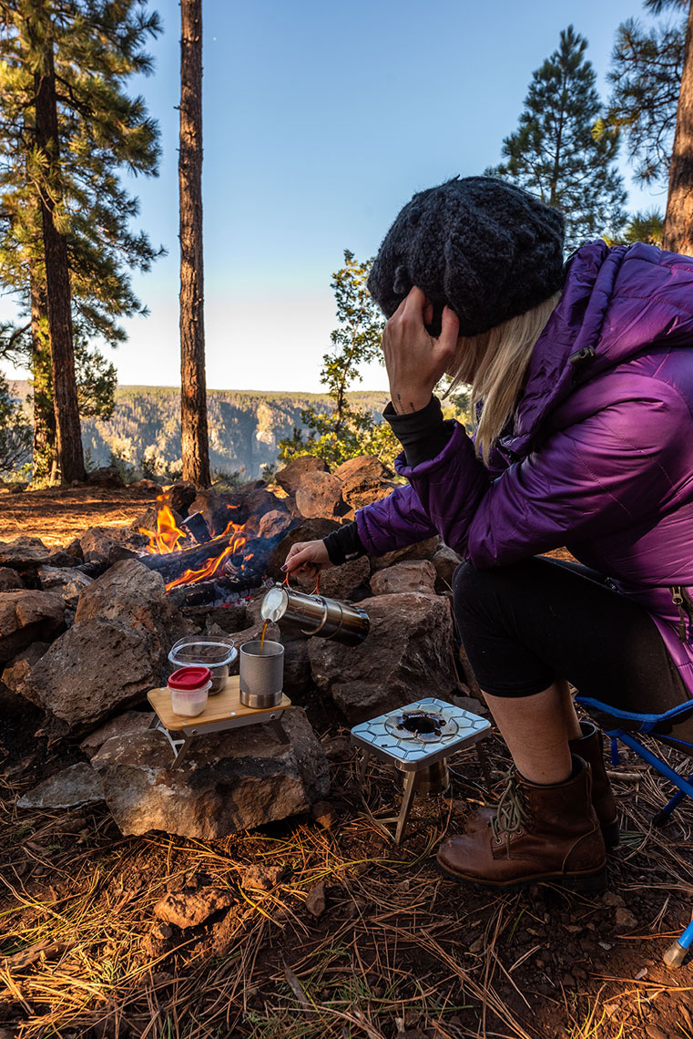 Camping, Morning Coffee, N Camp Photoshoot, Adventure, Lifestyle Photographer Daniel Britton