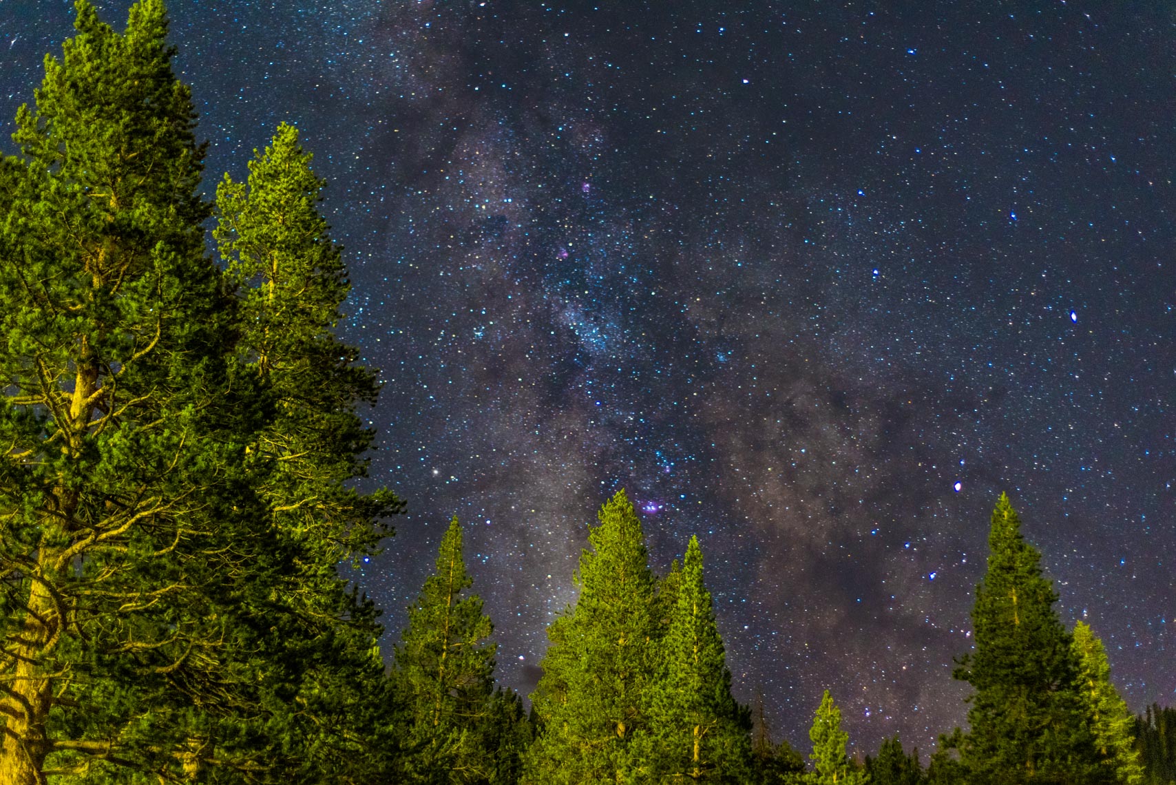 Landscape Photography, Squaw Valley, California, Nightscape, Milky Way Galaxy