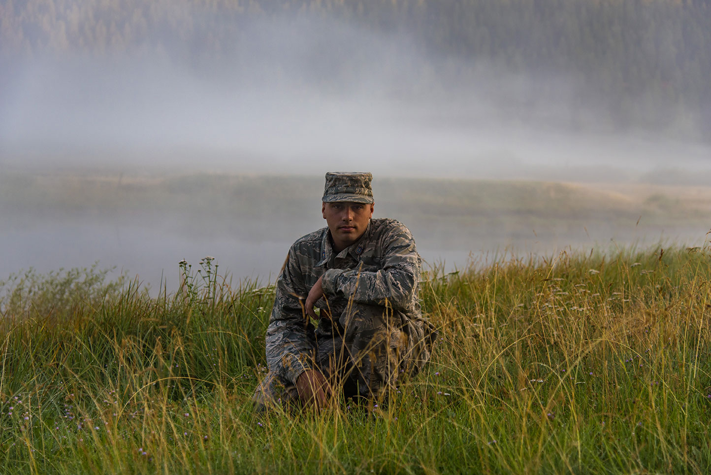 Portrait Photography, Military, Squaw Valley, Lake Tahoe, Fog, Portrait Lifestyle Photographer, Daniel Britton